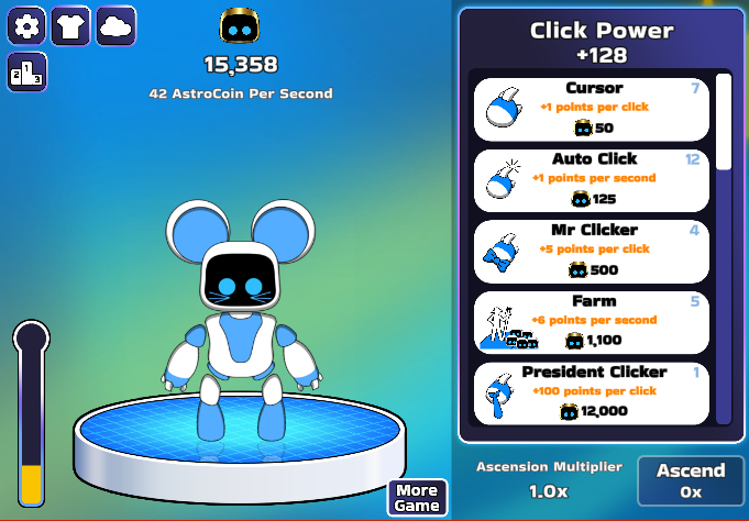 Astro Robot Clicker 