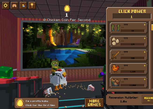  Chicken Jockey Clicker