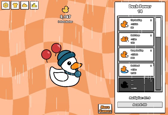 Duck Clicker game