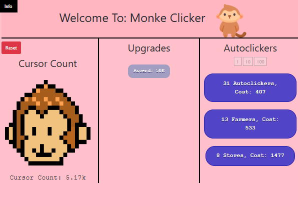 Monkey Clicker