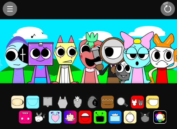 Sprunki Dandy's World 